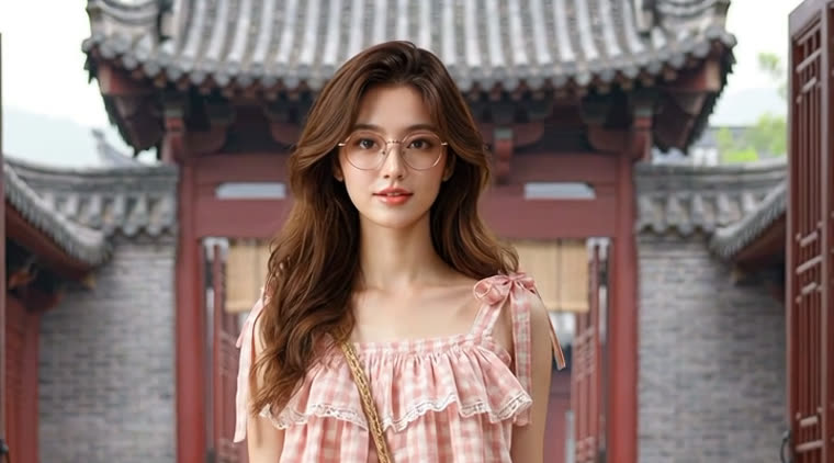 走秀视频封面:街道全身模特走秀